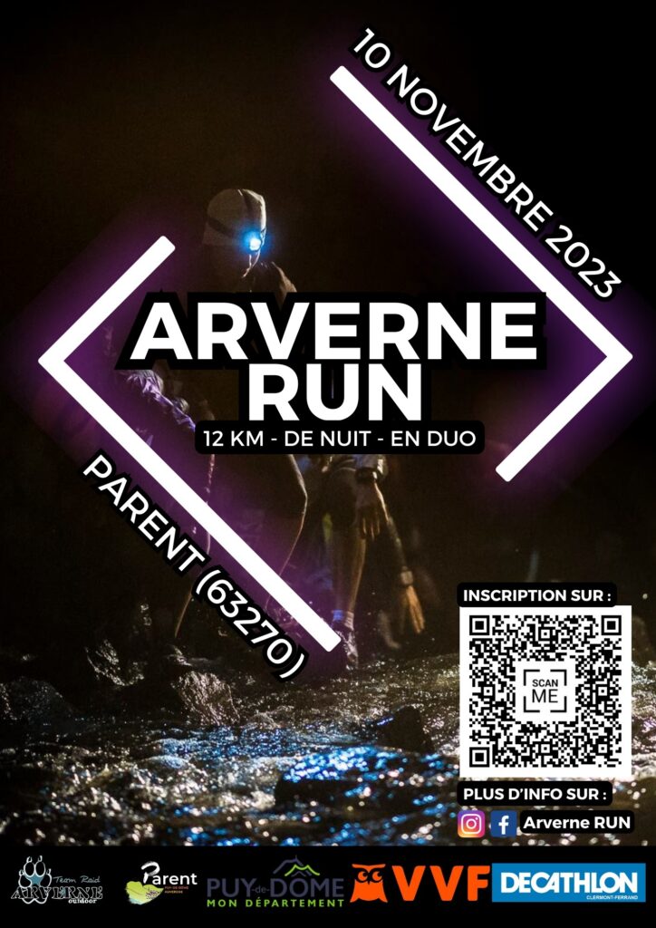 Affiche Arverne Run 2023